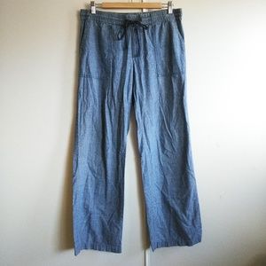 Merona Linen Blue Casual Pants